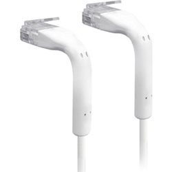 Ubiquiti UniFi patch cable with both end bendable RJ45 22cm White