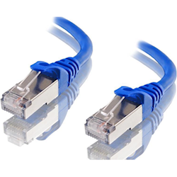 Astrotek Cat6a Shielded Cable 3m Blue Colour 10GbE RJ45 Ethernet Network LAN S/FTP LSZH Cord 26AWG PVC Jacket