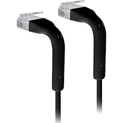 Ubiquiti UniFi patch cable with both end bendable RJ45 22cm Black