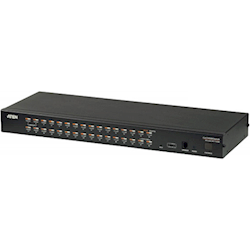 Aten (KH1532A) 1-Console High Density Cat5 KVM 32-Port with Daisy-Chain Port Support 1920x1200 up to 30m on Supported adapters