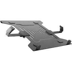 Brateck Steel Laptop Holder Fits10 -15.6 for most desk mounts with standard 75x75/100x100 VESA plate