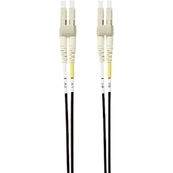 4Cabling 5m LC-LC OM4 Multimode Fibre Optic Patch Cable: Black