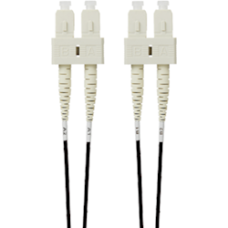 4Cabling 3m SC-SC OM4 Multimode Fibre Optic Patch Cable: Black
