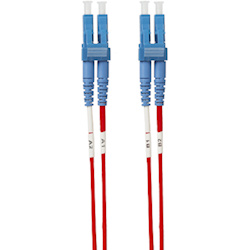 4Cabling 3m LC-LC OS1 / OS2 Singlemode Fibre Optic Cable: Red