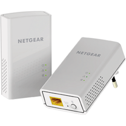 NETGEAR PL1000 Powerline 1000 Set (2x PL1000) 1000 Mbps 1 Gigabit Port Extend Your Wired Network at 1000 Mbps Speeds Extend your wi