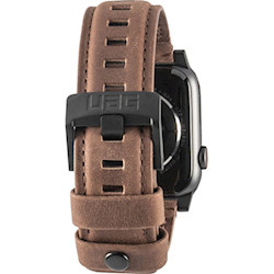Urban Armor Gear UAG Apple Watch 40/38 Leather Strap- Brown