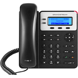 Grandstream HD IP Phone 132X48 LCD 2 Lines Dual Fast Ethernet Ports 3 Program Keys