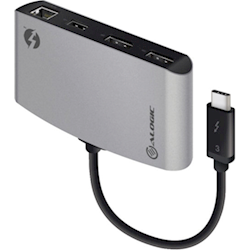ALOGIC ThunderBolt 3 Dual Display Portable Docking Station with 4K Space Grey MOQ:1