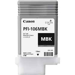 Canon PFI-106MBK LUCIA EX Matte Black Ink for IPF6300 IPF6300S IPF