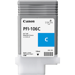 Canon PFI-106C LUCIA EX Cyan Ink for IPF6300 IPF6300S IPF6350 IPF6