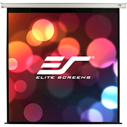 Elite Screens 92 Motorised 16:9 Projector Screen IR and RF Control White 12V Trigger and Switch VMAX2