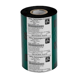 Zebra Ribbon P4T/RP4T Resin 5095 110mm x 30M
