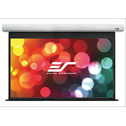 Elite Screens 110 Motorised 16:9 Projector Screen IR and RF Control RJ4512 V Trigger and Switch Saker