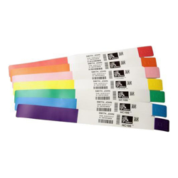 Wristband Polypropylene 1x10in Blue
