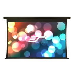 Elite Screens 110 Motorised 16:9 Projector Screen Tensioned Drop Saker Tension