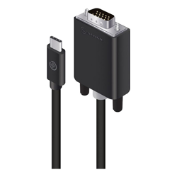ALOGIC 2m USB-C to VGA Cable Male to Male Premium Retail Box Packaging MOQ:2