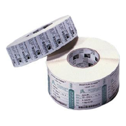 Zebra Label Paper 4X3IN (101.6X76.2MM) DT Z-SELECT 4000D High Performance Coated ALL-TEMP Adhesive 3IN (76.2MM) Core 2238/ROLL 4/BOX PLAIN
