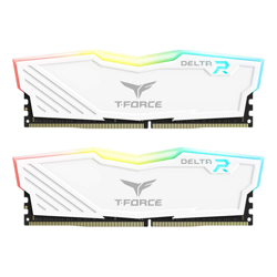 Team T-Force Delta RGB 3200MHz 16GB (2x 8GB) DDR4 White