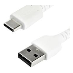StarTech Cable White USB 2.0 to USB C Cable 1m