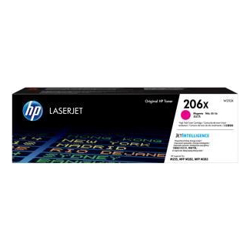 HP 206X Magenta Toner High Yield APPROX 2.45K Pages for M283 M255 Printers