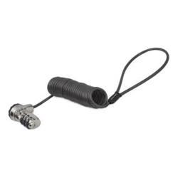 StarTech Cable Lock Self-Coiling Cable Keyless