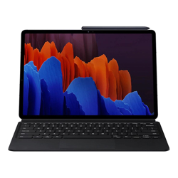 Samsung Tab S7+ Book Cover Keyboard Black