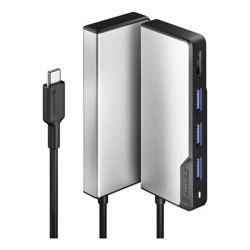 ALOGIC USB-C 5-in-1 FUSION HDMI &amp;amp;amp; USB Hub 1 x HDMI@4K@30Hz 3 x USB-A (USB3.0) 1 x USB-C (USB 3.1 Data Only) Space Grey