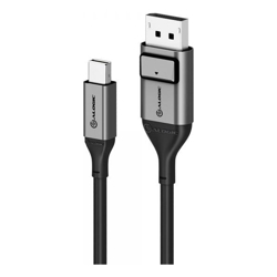 ALOGIC Ultra Mini DisplayPort to DisplayPort Cable ? Male to Male 01m ?Up to 8K@60Hz Space Grey  MOQ:3