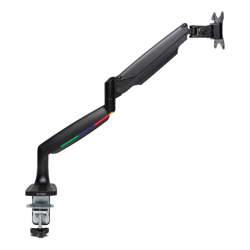 Kensington One-Touch Height Adjustable Single Monitor Arm Black