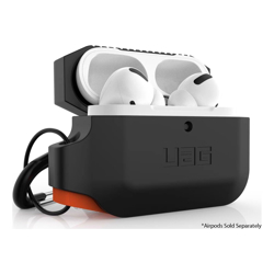 Urban Armor Gear UAG AirPods Pro Silicone Case- Black/Orange