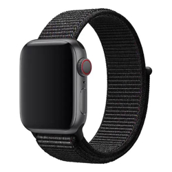3Sixt Nylon Weave Band Apple Watch 42/44mm Black