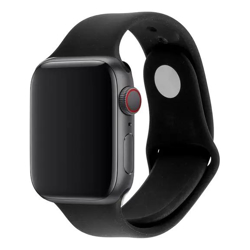3Sixt Silicone Band Apple Watch 42/44mm Black