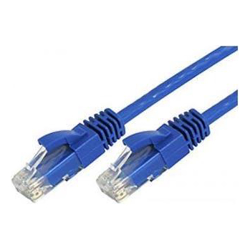8Ware Cat6 Ultra Thin Slim Cable 30m Blue Color Premium RJ45 Ethernet Network LAN UTP Patch Cord 26AWG