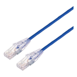 BluPeak 1m Ultra Thin Cat6a UTP LAN Cable BlueSold by carton QTY 20x