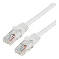 BluPeak 2m Cat6 UTP LAN Cable White-Sold by carton QTY 20 units