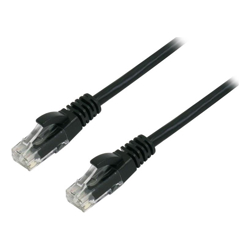 BluPeak 2m Cat6 UTP LAN Cable Black-Sold by carton QTY 20 units