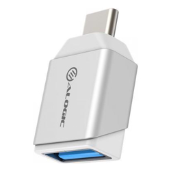 ALOGIC Ultra Mini USB 3.1 (Gen 1) USB-C to USB-A Adapter Silver  MOQ:5
