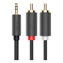 UGREEN 3.5mm male to 2RCA male Cable 5M 10513
