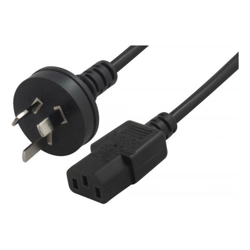 BluPeak 5m Power Cable 3-Pin AU Male to C13 Female-Sold by carton QTY 20 units
