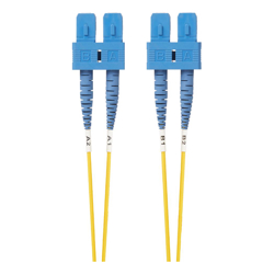 4Cabling 20m SC-SC OS1 / OS2 Singlemode Fibre Optic Cable: Yellow