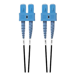 4Cabling 1.5m SC-SC OS1 / OS2 Singlemode Fibre Optic Cable: Black