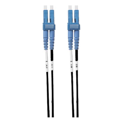 4Cabling 1.5m LC-LC OS1 / OS2 Singlemode Fibre Optic Cable: Black