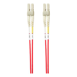 4Cabling 1.5m LC-LC OM4 Multimode Fibre Optic Patch Cable: Red