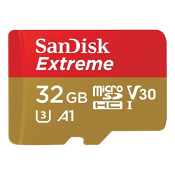 SanDisk SDSQXAF-032G-GN6MN 32GB MICRO SDHC Extreme A1 V30 UHS-I/ U3 100MB/s NO  SD ADAPTER