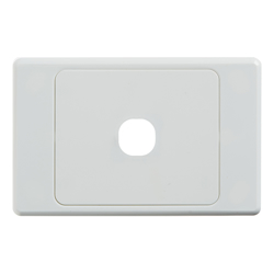 4Cabling 4C | Ultima 1 Gang Switch Cover White