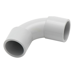 4Cabling 4C | Solid Elbow Grey 25mm 20 Pack