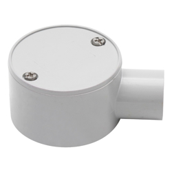 4Cabling 4C | Junction Box 20mm 1 Way 10 Pack