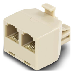 ALOGIC RJ12 Double Adapter/ 6P6C MOQ:5