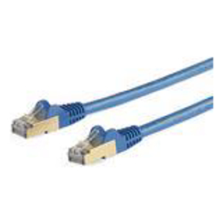 StarTech 10m CAT6a Ethernet Cable Blue RJ45 Snagless Connectors CAT6a STP Cord Copper Wire Network Cable (6ASPAT10MBL)