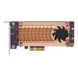 Qnap Dual M.2 22110/2280 PCIe SSD Expansion Card (PCIe GEN2 X4)